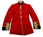 British Army Red Scots Tunic Scarlet Ceremonial Jacket RHQ CQMS w Gold Detail
