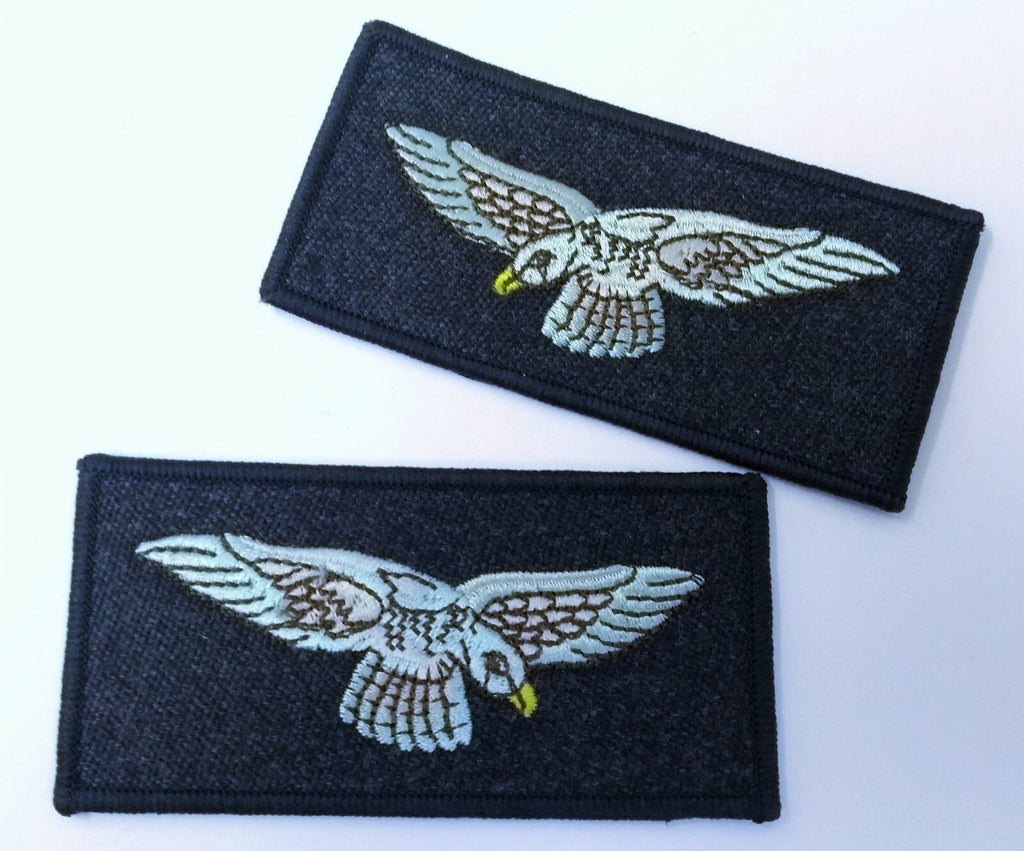 RAF Royal Air Force Shoulder Badges No1 Air Force Dress Swooping Eagles Left and Right