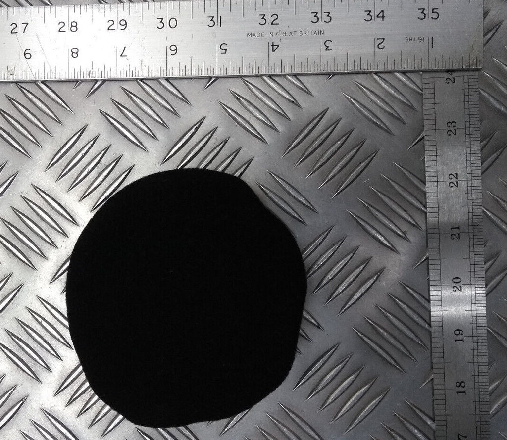 Miniature Genuine Hobson London Black Wool Bonnet Beret