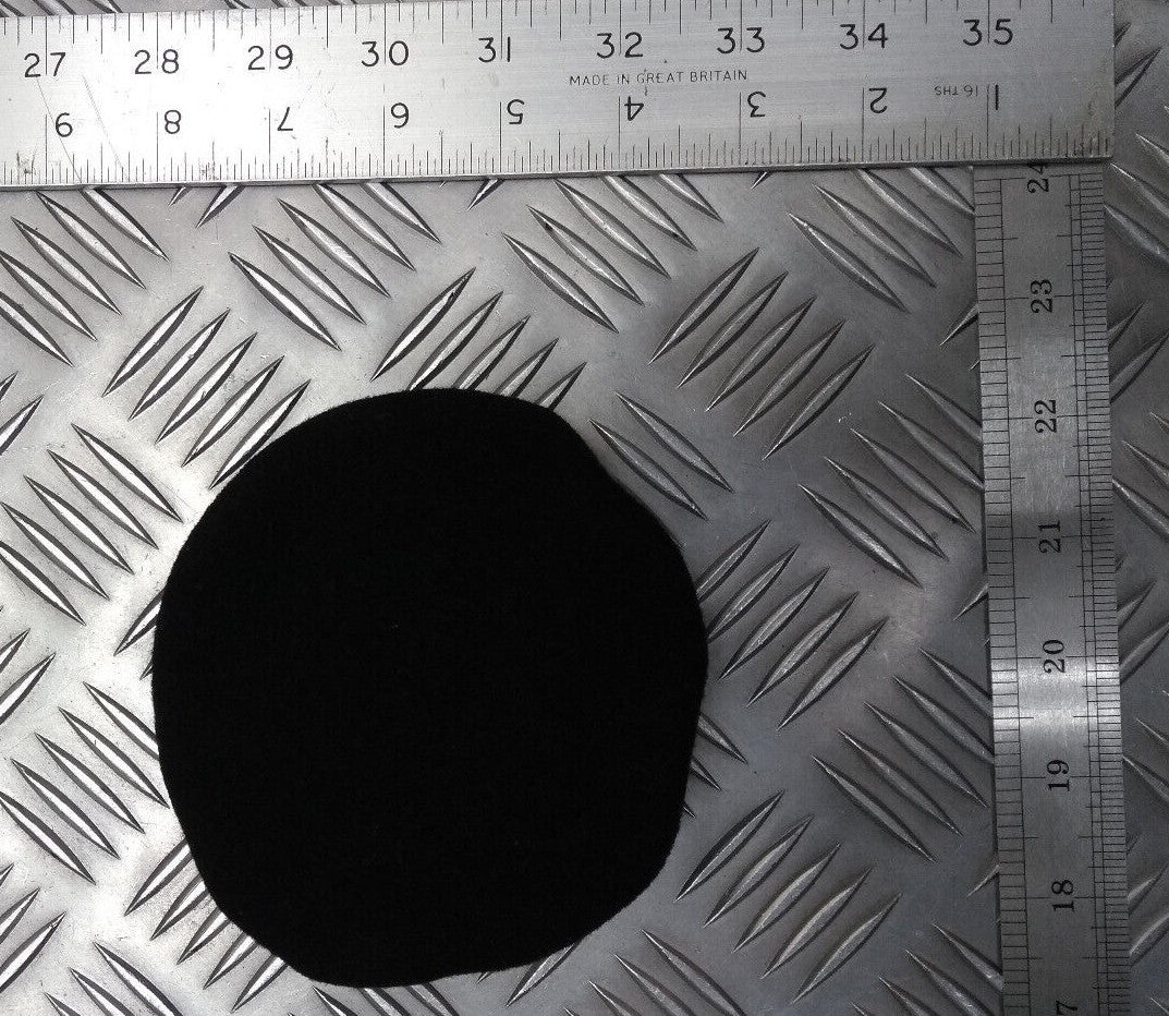 Miniature Genuine Hobson London Black Wool Bonnet Beret