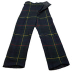 Vintage Army Trews No8 British Scottish Tartan Hunting Stewart SDG QVS Pattern
