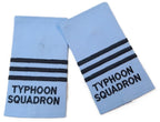 Typhoon Squadron Slides MTP RAF Royal Air Force Blue Shoulder Sliders 3 Bar