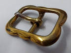 Vintage British Army RHG & H Cav Brass Coloured 1 1/4" Bridle Crown Buckle