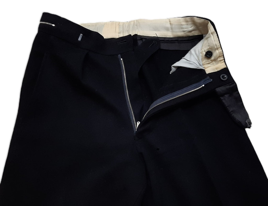 Naval No1 Trousers British Royal Navy Officers RN Vintage 1980s Pattern W30"