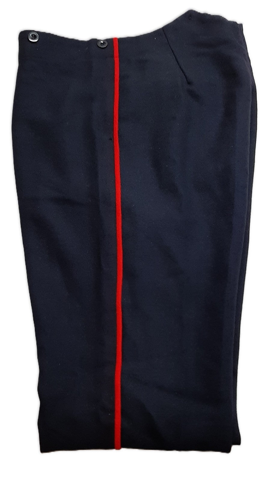 No1 Trousers Red Pipe Army Pattern British Dress Trousers W33" L35"