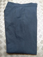 Vintage RAF Royal Air Force Trouser A/F Blue Older Dress Pattern W35"Long