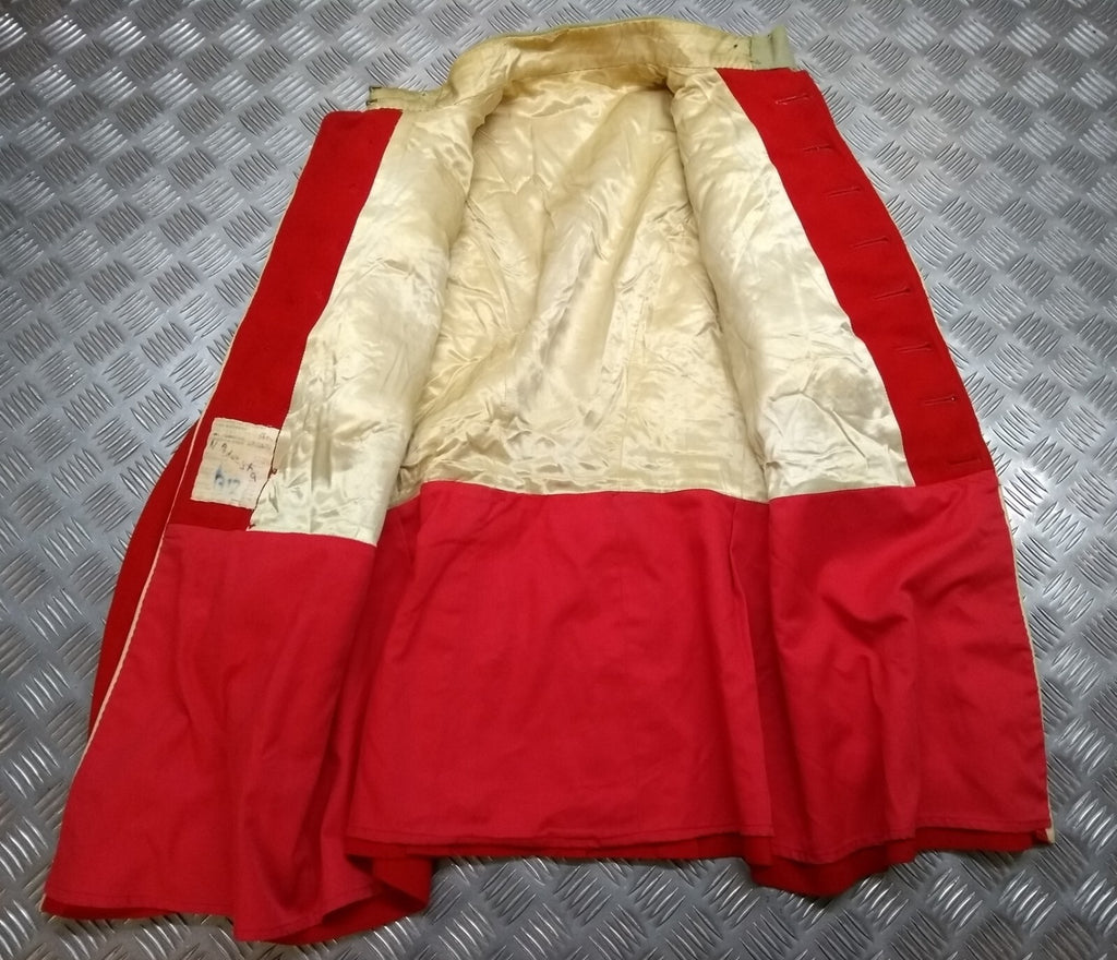 Red Tunic The Royal Gibraltar Ceremonial Jacket Size 41.5" Fancy Dress Costume