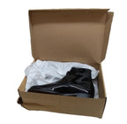 Sanders George Boots Officers Black Patent No Spur Box Housing Size 6