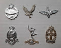 British Insignia RHA Paras RTR Assorted Regiments Small Badges No Fittings X6
