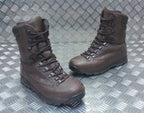 Genuine British Army Karrimor SF Cold / Wet Weather Goretex Brown Combat Boots