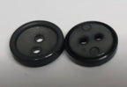 Ex Service Buttons Old Pattern British Made Mid Grey 2 Hole Size 12.5mm