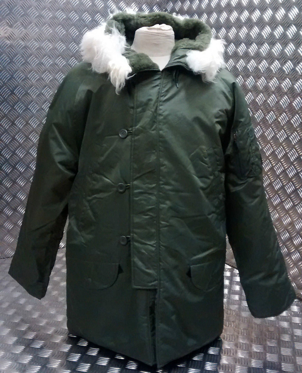 US N3B Military Style ECW Snorkel Parka Green NEW