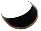 British Army Guards No1 Dress Hat Peak / Visor Patent with Brass Edging NOS