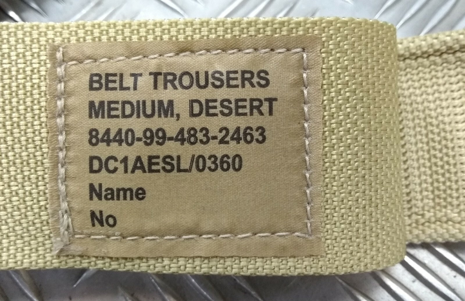 Desert Pistol PLCE Duty Load Trouser Belt British - All Sizes
