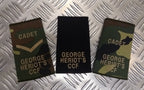 George Heriot`s (Edinburgh) Cadet / CCF Rank Slide Genuine British