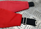 Genuine Vintage British Made Scarlet Red Pleated Mess Dress Cummerbund 36" X 4¼"