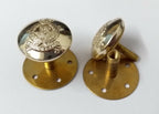 AGC Screw Mount Buttons Adjutant General's Corps British Army 30L X2 ASBT246