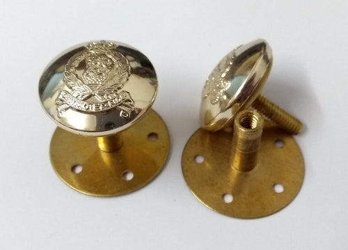 AGC Screw Mount Buttons Adjutant General's Corps British Army 30L X2 ASBT246