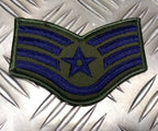 USA Air Force USAF Issued Rank Badge Patches Various Styles Top Gun