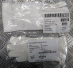 White 100% Cotton Cloth Women's Gloves Size 6½ or 7½ / 2 Pairs
