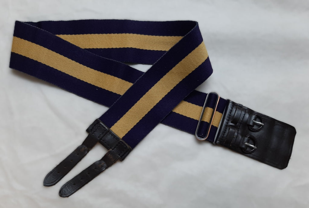 PWRR Stable Belt British Princess of Wales Royal Regiment Double Buckle 38"