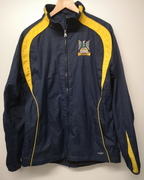 Scotland's Cavalry Blue Yellow Hooded Raincoat/Jacket RSDG Insignia