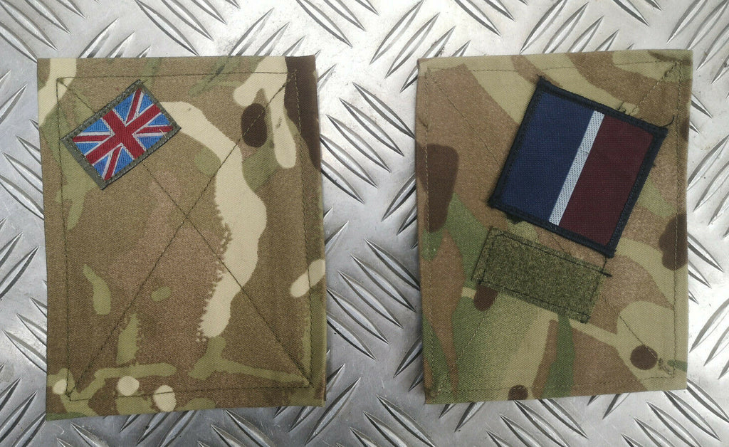 RAF Royal Air Force Blanking Patches MTP Air Force TRF Multi Cam with UK Flag