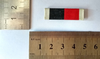 USA Occupation Medal Ribbon on Bar White Red Black