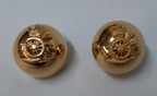 Royal Horse Artillery RHA Full Ball Mounted Gold Coloured Ceremonial Buttons 27L