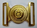 OMAN Buckle Royal Crown Insignia Locket Type Manufacturer Sample Made in England