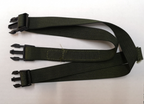 British Issue Green Utility Strap Side Pouch Yoke OD IRR 3 male buckles