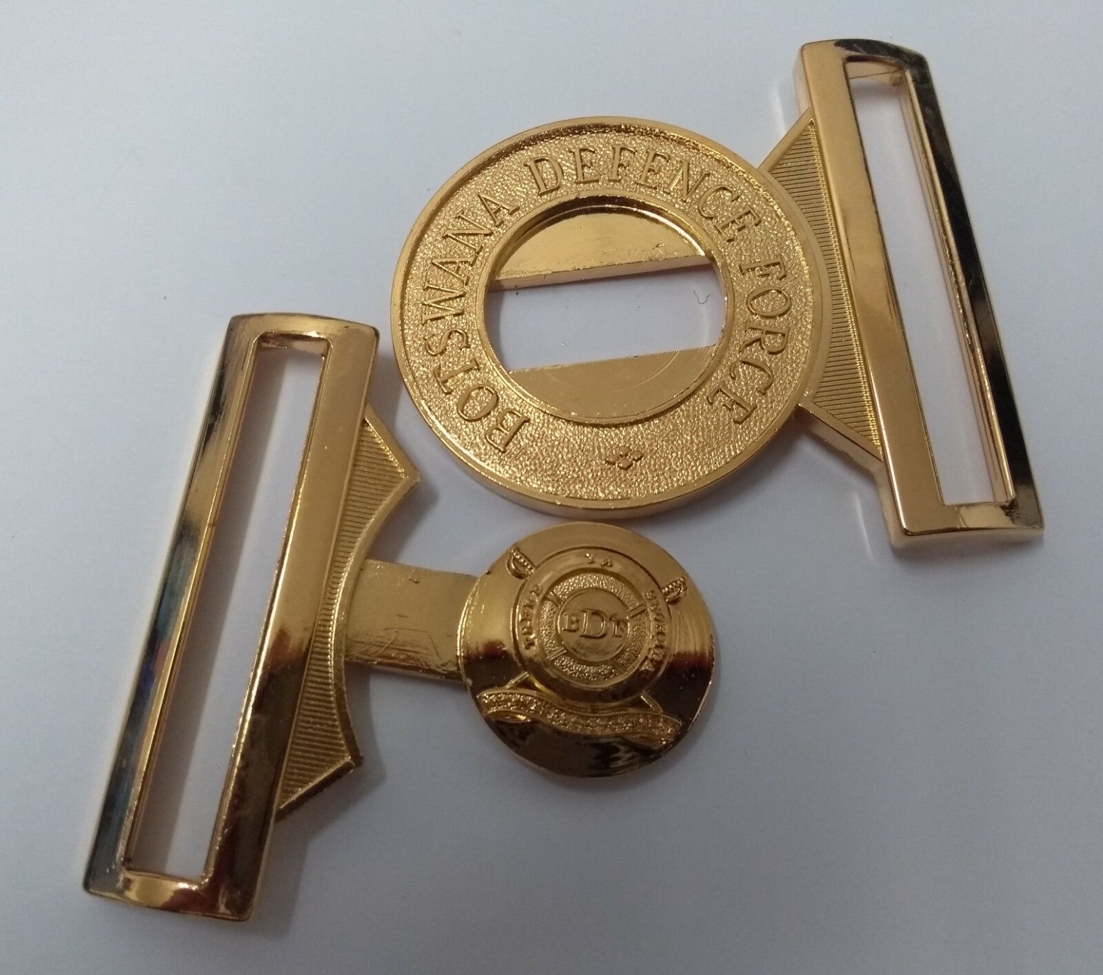 Botswana Belt Buckle Locket With Insignia - NEW