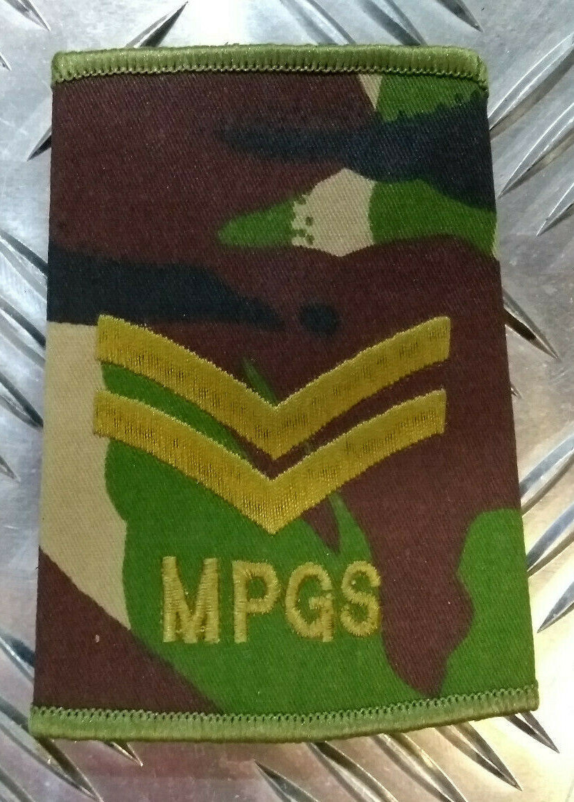 Woodland DPM Camo MPGS Service Slides British - Assorted