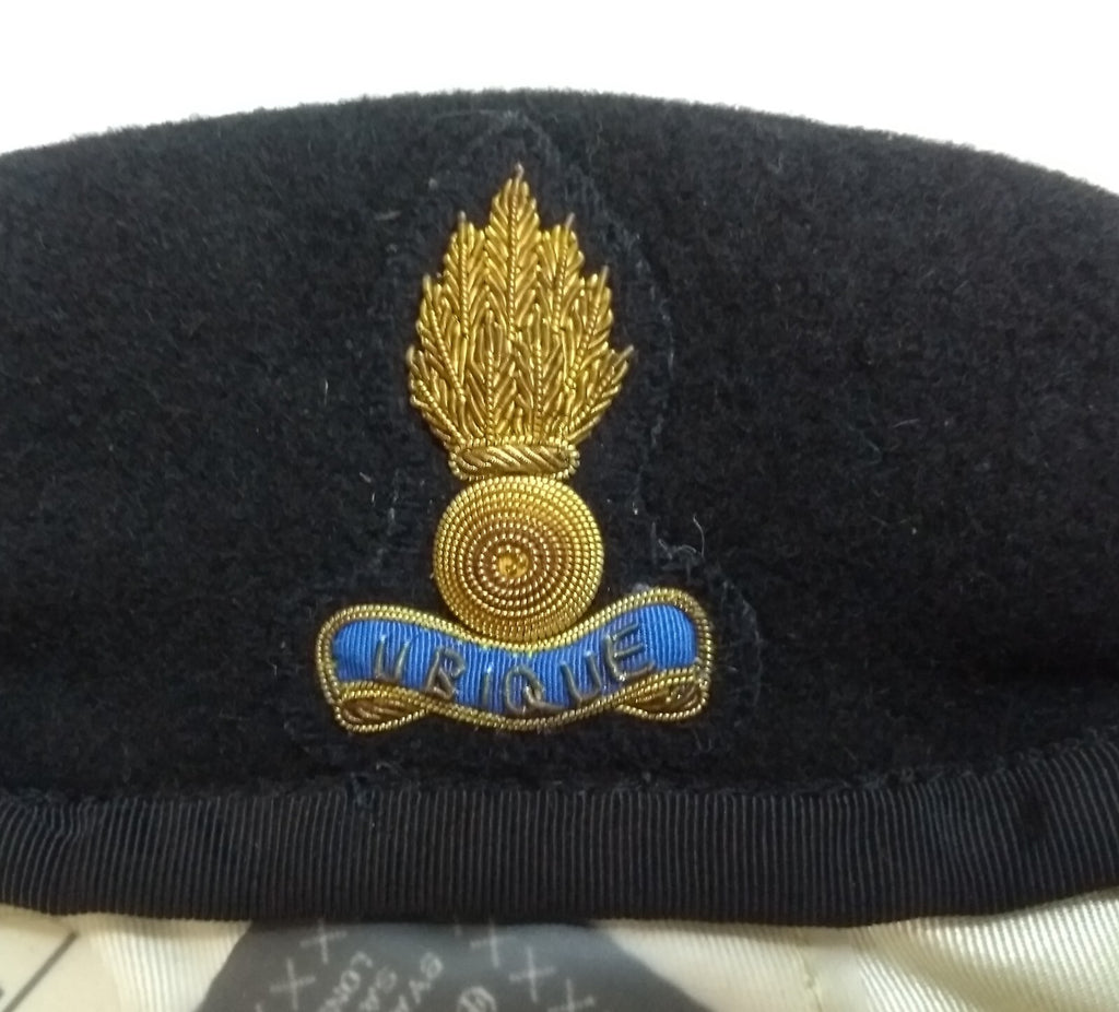 RE Engineers Beret Blue British Army Officers Pattern By Goldings Tailors 54cm