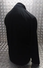 Black Technical Delta Stealth Self Wicking Technical Activewear Top Long Sleeve