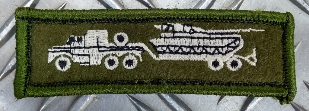 Royal Logistic Corps RLC Collar Dogs & Tank Transporter Class 1 Patch