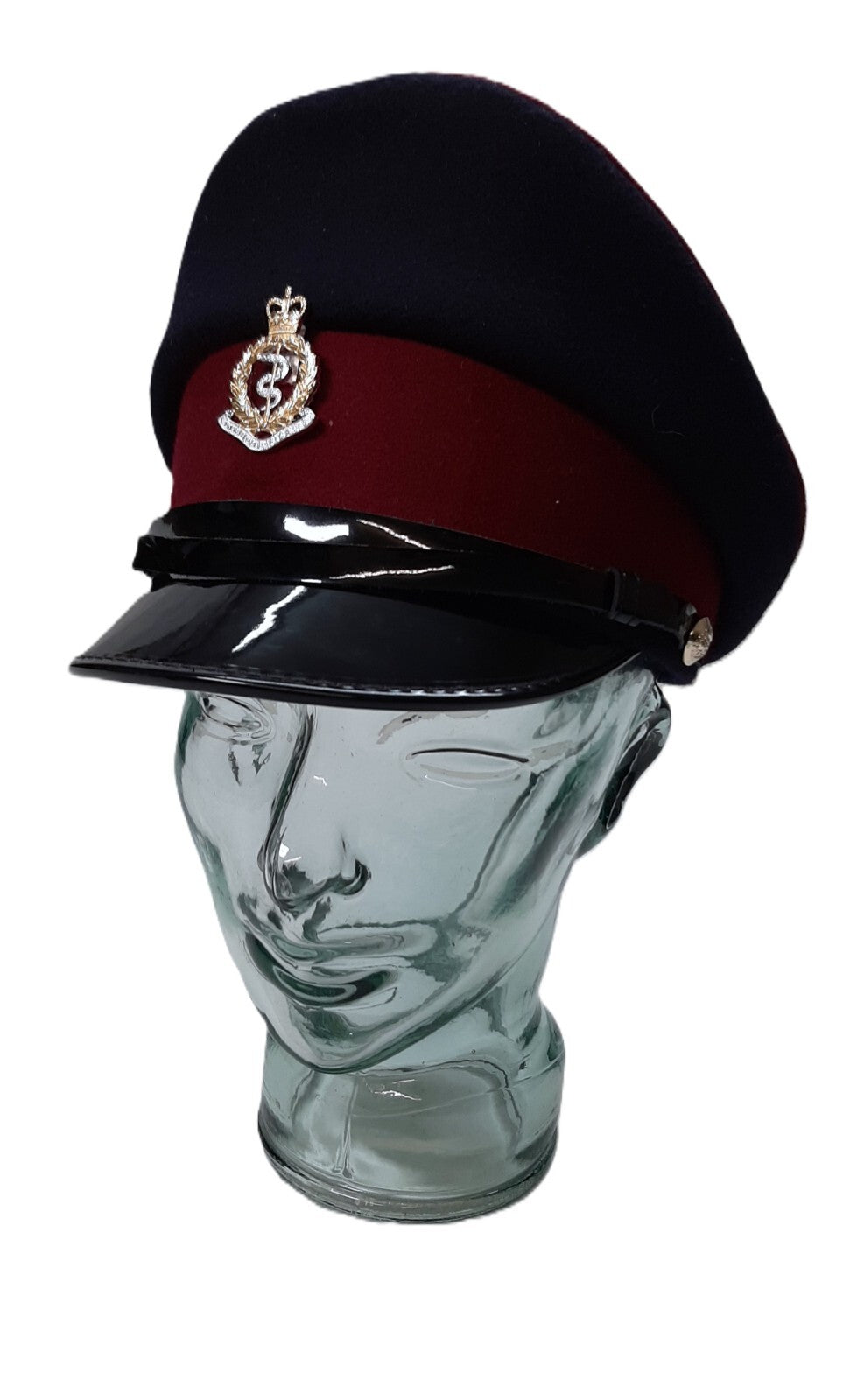 RAMC No1 Hat British Army Dress Pattern with Insignia Badge and Buttons 54cm