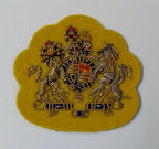 Genuine Vintage British Mess Dress WO1 Coat of Arms Braid Patch