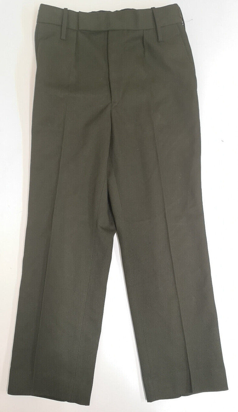 British Army Old Pattern Green Barrack Dress Trousers
