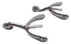 Swan Neck Spurs Short British Army / Boots Chrome / Silver Finish