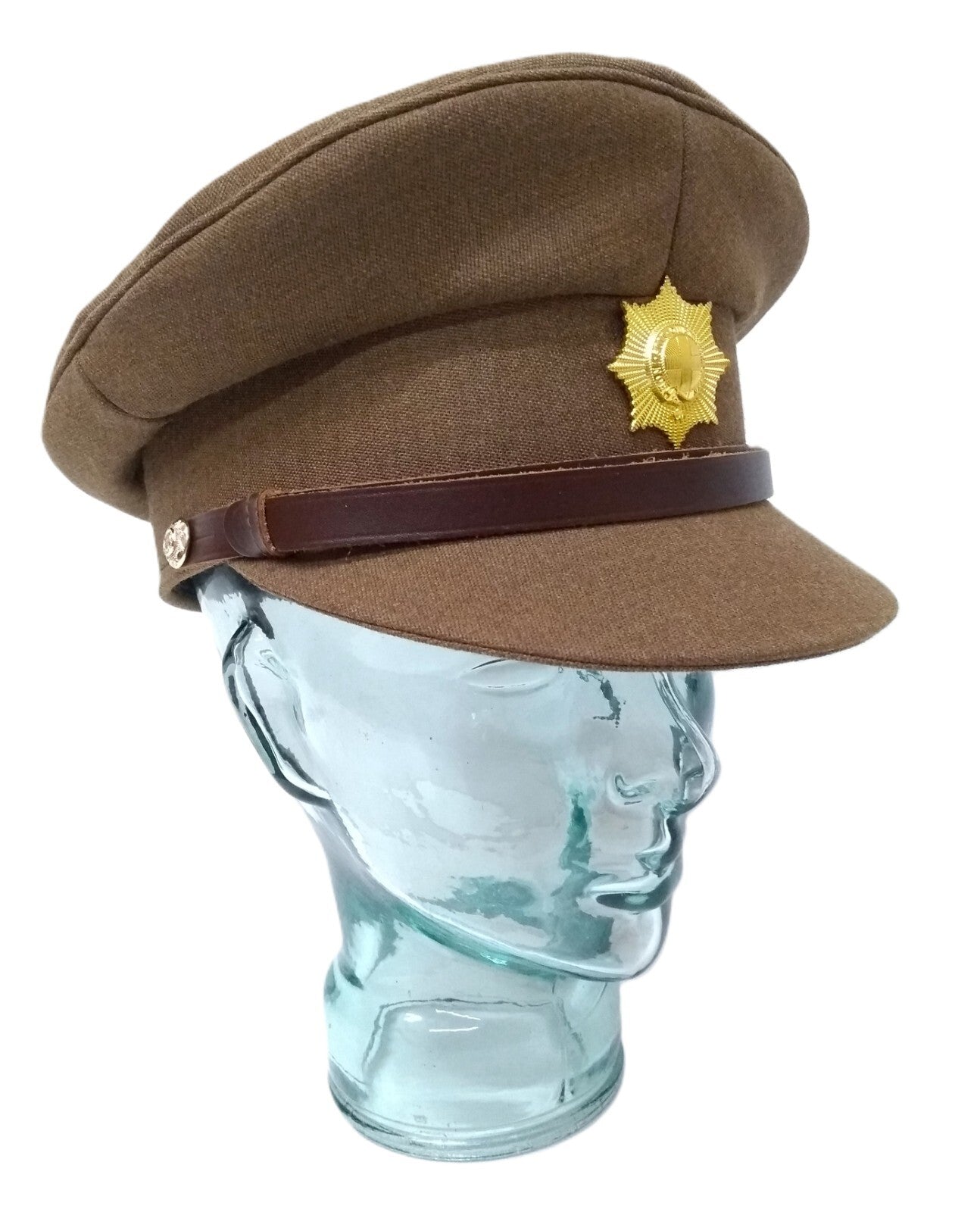No2 Officer Hat Coldstream British Army Full Insignia & Chin Strap Goldings 57cm