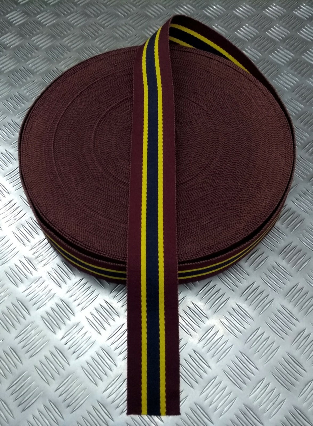 Genuine British Army Royal Artillery 5th Royal Regt Stable Belt Material 64mm