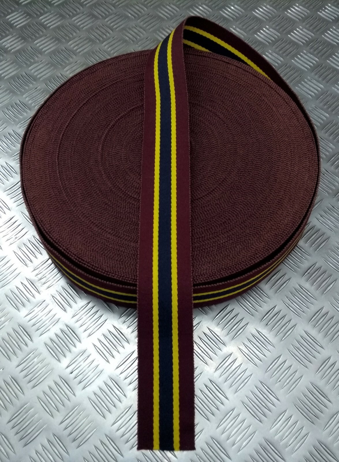 Genuine British Army Royal Artillery 5th Royal Regt Stable Belt Material 64mm