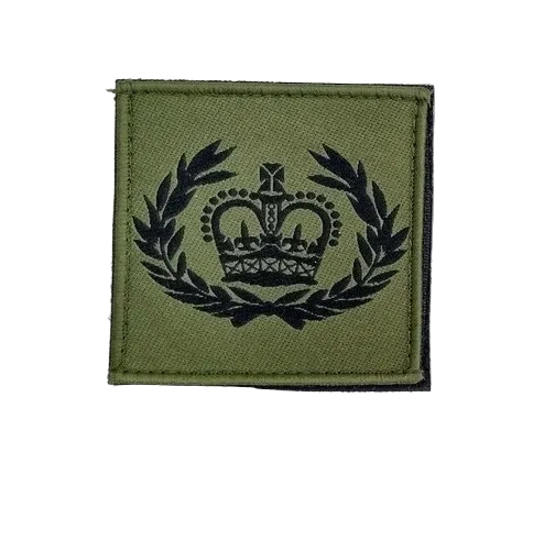 Genuine British Issue Green Rank Patches / Badges Assorted Ranks