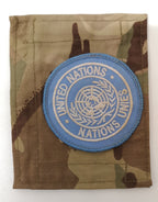British Army TRF Patches on MTP Blanking Panels Various - Used