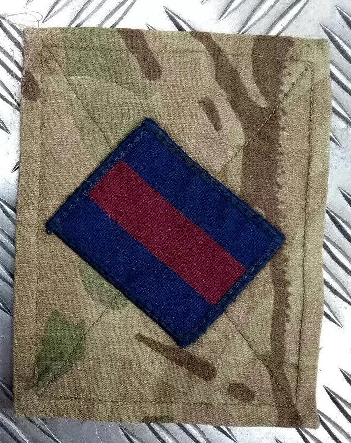 British Army TRF Patches on MTP Blanking Panels Various - Used