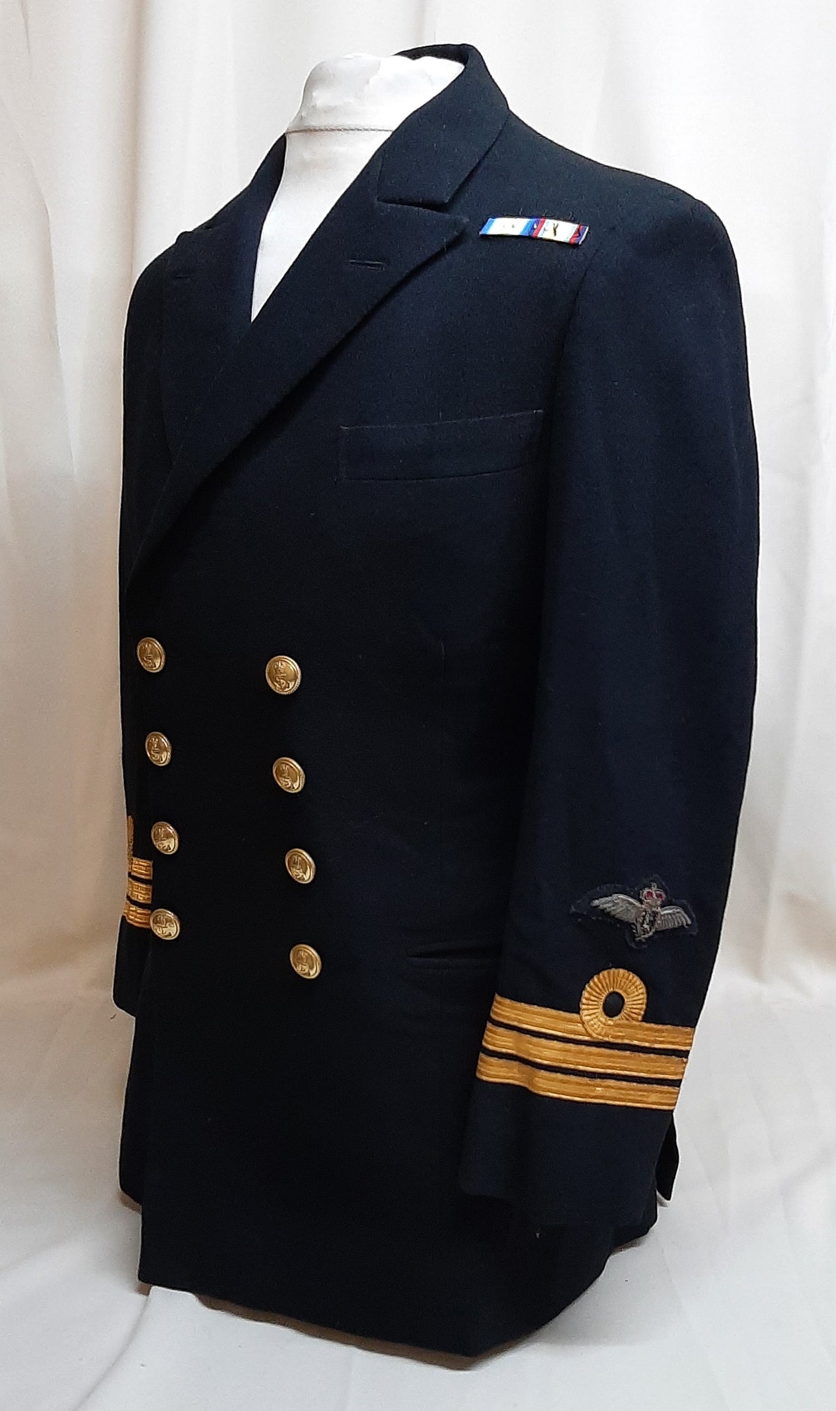 Naval Officers Jacket No1 British Royal Navy 80s pattern Commander Rank
