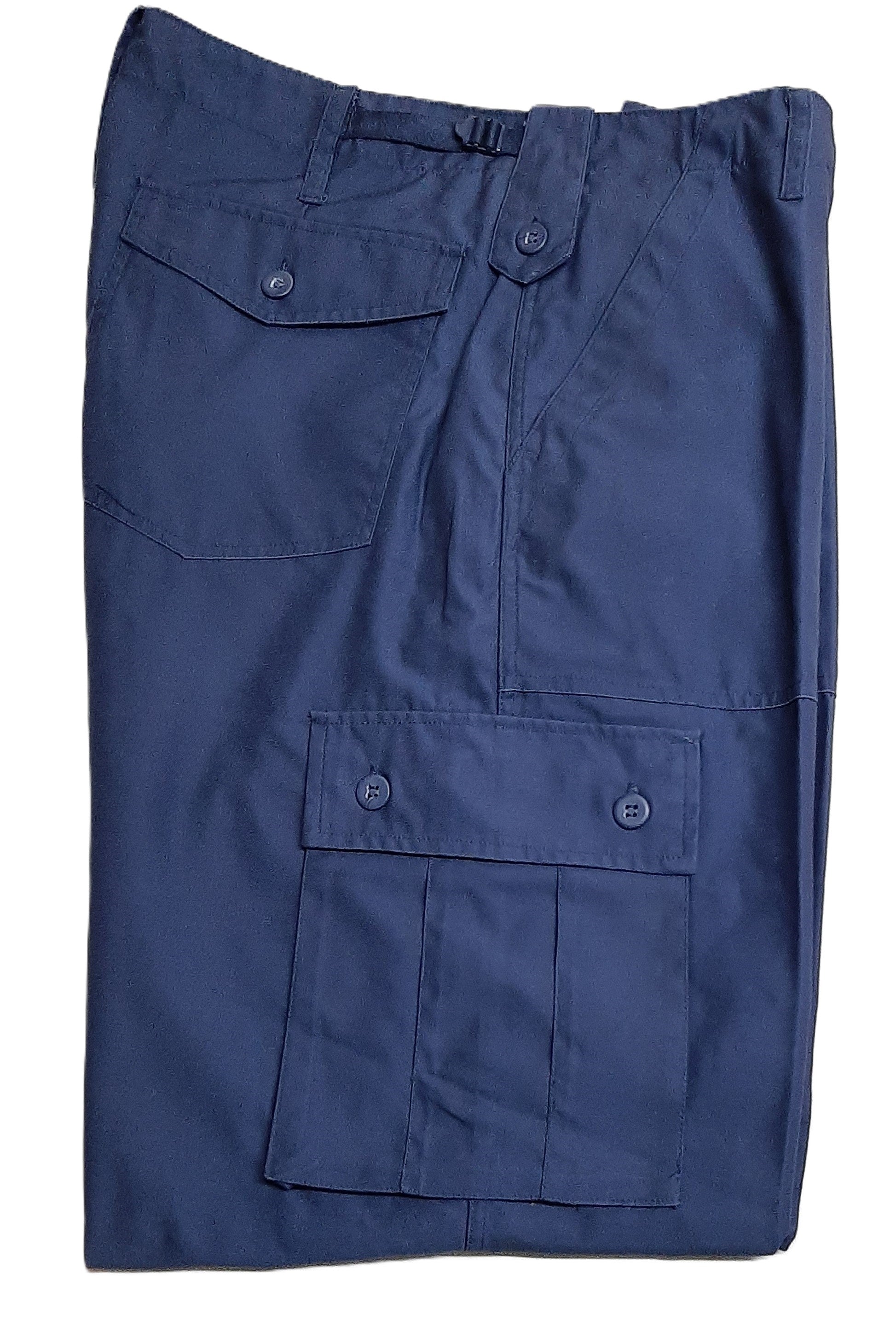 Blue Military Style Combat Utility / Field Trousers "Cargo Pants"