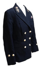 RN CPO Jacket Woman's British Royal Navy Chief Petty Officer Six Buttons