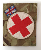 British Army TRF Patches on MTP Blanking Panels Various - Used